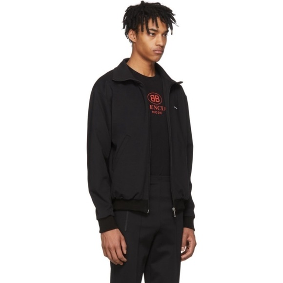 Balenciaga Black Tracksuit Jacket - Picture 5 of 13